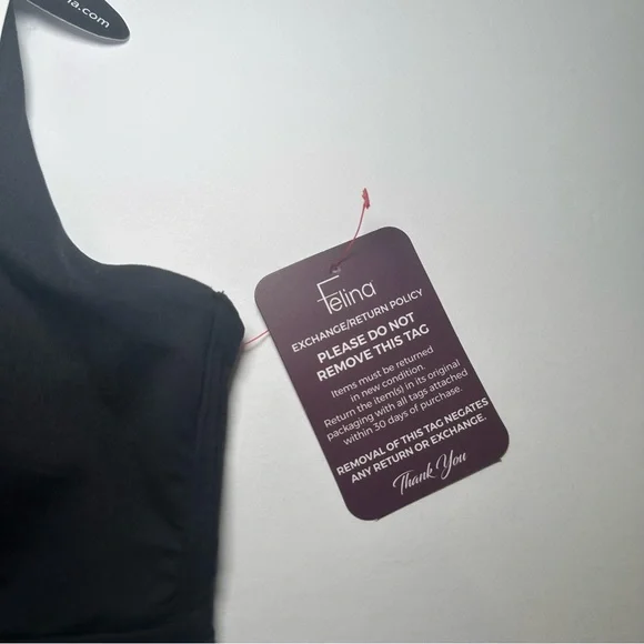 NWT Felina Black Blissful Comfort Bralette Size L/XL - Picture 5 of 9